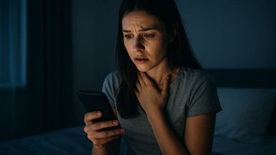 لقيت موبايل مرمي قدام بيتي ولما فتحته شفت